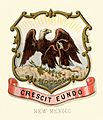 New Mexico territory coat of arms (illustrated, 1876)