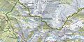 Plano topográfico del Tuc de Mauberme