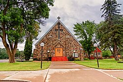 St. Michael's Catholic Church, Motley, Minnesota (47967379601).jpg