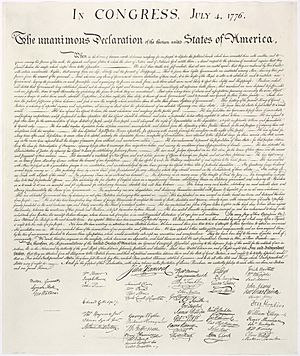 Archivo:United States Declaration of Independence