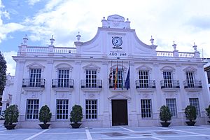 Archivo:Vista del Ayuntamiento de Cabra 2