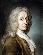 (Treviso) The painter Antoine Watteau by Rosalba Carriera - Museo civico di Santa Caterina