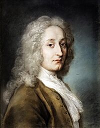 (Treviso) The painter Antoine Watteau by Rosalba Carriera - Museo civico di Santa Caterina.jpg