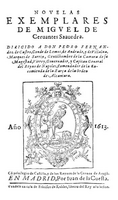 1613 cervantes novelas exemplares