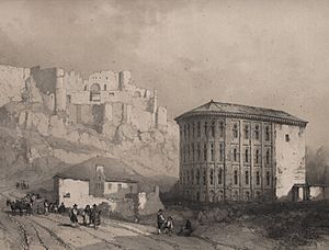 Archivo:1850, España artística y monumental, vistas y descripción de los sitios y monumentos más notables de españa, vol 3, Basílica de Santa Leocadia en Toledo (cropped)