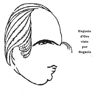 Archivo:1926-08-13, Nuevo Mundo, Eugenio d'Ors visto por Bagaría