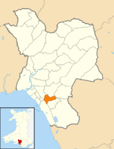 2024 Wales Neath Port Talbot Community Port Talbot map.svg