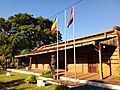 Antigua estación ferroviaria de Coronel Bogado, hoy Centro Cultural