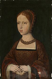 Attributed to the workshop of Pieter van Coninxloo (active 1479-1513) - Isabella of Austria (1501-1526) - RCIN 403466 - Royal Collection.jpg