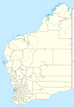 Collie ubicada en Australia Occidental