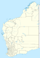 Australia Western Australia location map