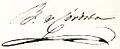Buenaventura de Córdoba (signature)