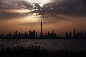Archivo:Burj Khalifa (worlds tallest building) and the Dubai skyline (25781049892)