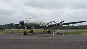 Archivo:Columbine II Undergoing Restoration