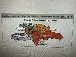 Archivo:División política de la Española durante la dominación haitiana (1822-1844)