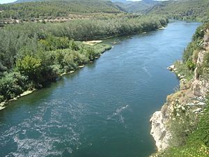 Archivo:El río Ebro a su paso por Miravet (Tarragona)