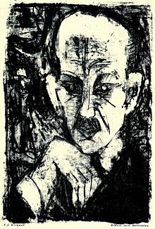 Ernst Ludwig Kirchner Bildnis Carl Sternheim 1916.jpg