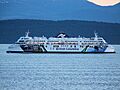 Ferry Coastal Inspiration in Strait of Georgia