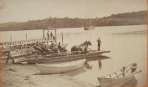 Archivo:Ferry between Castine and Brooksville byAHFolsom