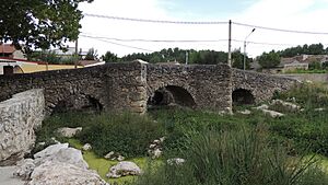 Archivo:Fuente el Olmo de Fuentidueña - Puente