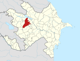 Goranboy District in Azerbaijan.svg