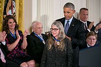 Archivo:Hamilton Medal of Freedom from Obama