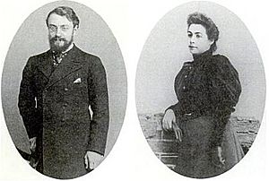 Archivo:Henri + Amélie Matisse Portrait 1898