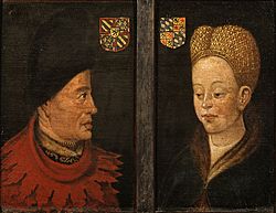 Archivo:John The Fearless and Margaret of Bavaria