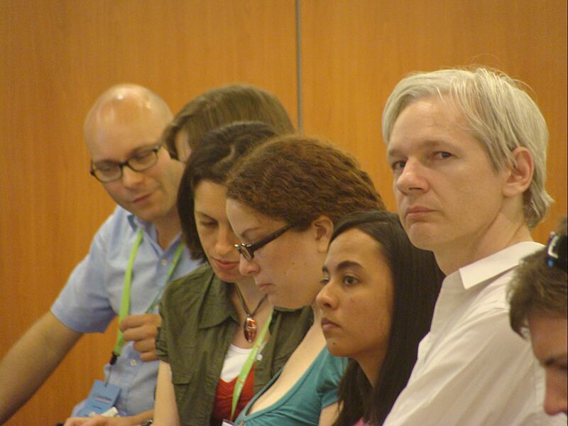 Julian Assange in 2008