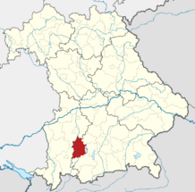 Locator map LL in Bavaria.svg