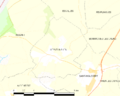 Map commune FR insee code 62444