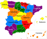 Archivo:Mapa de España - Proyecto de reforma de Moret de 1884