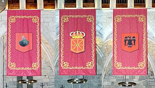 Palios de la iglesia de Roncesvalles