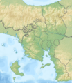 Panama Veraguas relief map