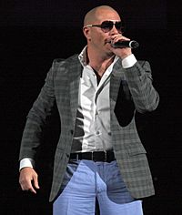 Archivo:Pitbull the rapper in performance (2011)