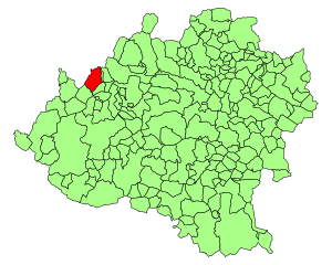 Archivo:San Leonardo de Yagüe (Soria) Mapa