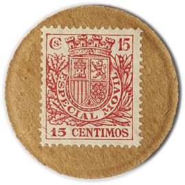 Sello moneda 40