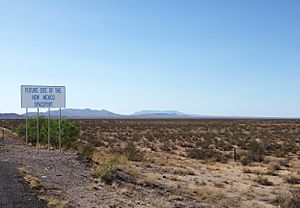 Archivo:Sierra County NM - new mexico space port sign