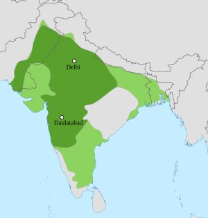 Archivo:Sultanat von Delhi Tughluq-Dynastie-es