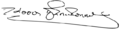 Tassos Papadopoulos signature