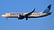 United Boeing 737-8 MAX N27263 on final approach to Boston Feb 2025 1.jpg