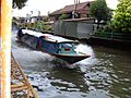 Watertaxi on the Khlong Saen Saeb