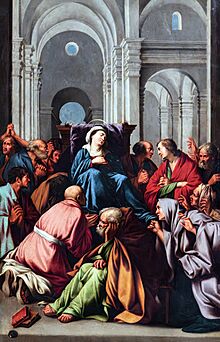 (Venice) Virgin's death by Carlo Saraceni - Gallerie Accademia.jpg