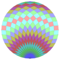 40-gon rhombic dissection