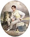 Alexander Brullov - Self-portrait - 1830