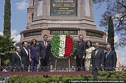 Archivo:Angélica Rivera de Peña en la toma de protesta de Enrique Peña Nieto como Candidato del PRI a la Presidencia de México. (6831116602)