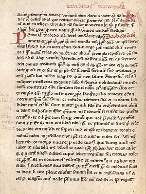 Archivo:BSB Clm 14098, f. 1v - David of Augsburg