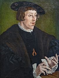 Archivo:Bemberg Fondation Toulouse - Portrait paintings of Ferdinand I, Holy Roman Emperor by Jan Cornelisz Vermeyen Inv.1056