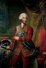 Carlos III de España, por Mariano Salvador Maella (Banco de España)