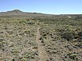 Cerro de Monte Cristo. Camino